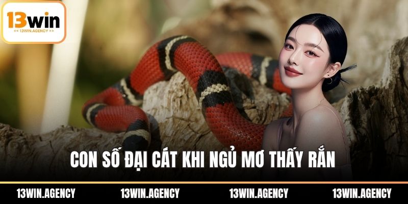 Con số đại cát khi ngủ mơ thấy rắn