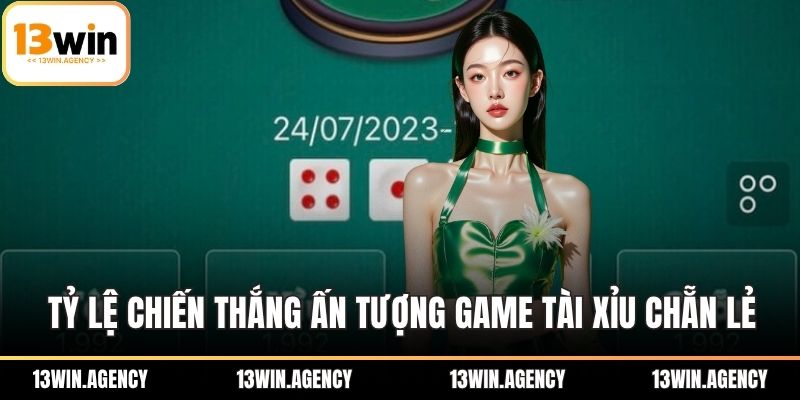 Tỷ lệ chiến thắng ấn tượng trong game tài xỉu chẵn lẻ